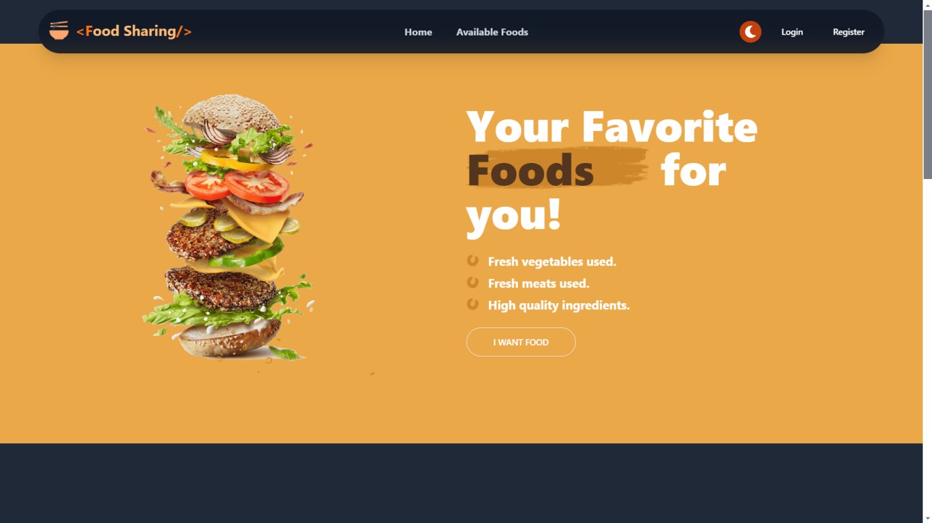 Food Sharing Platform